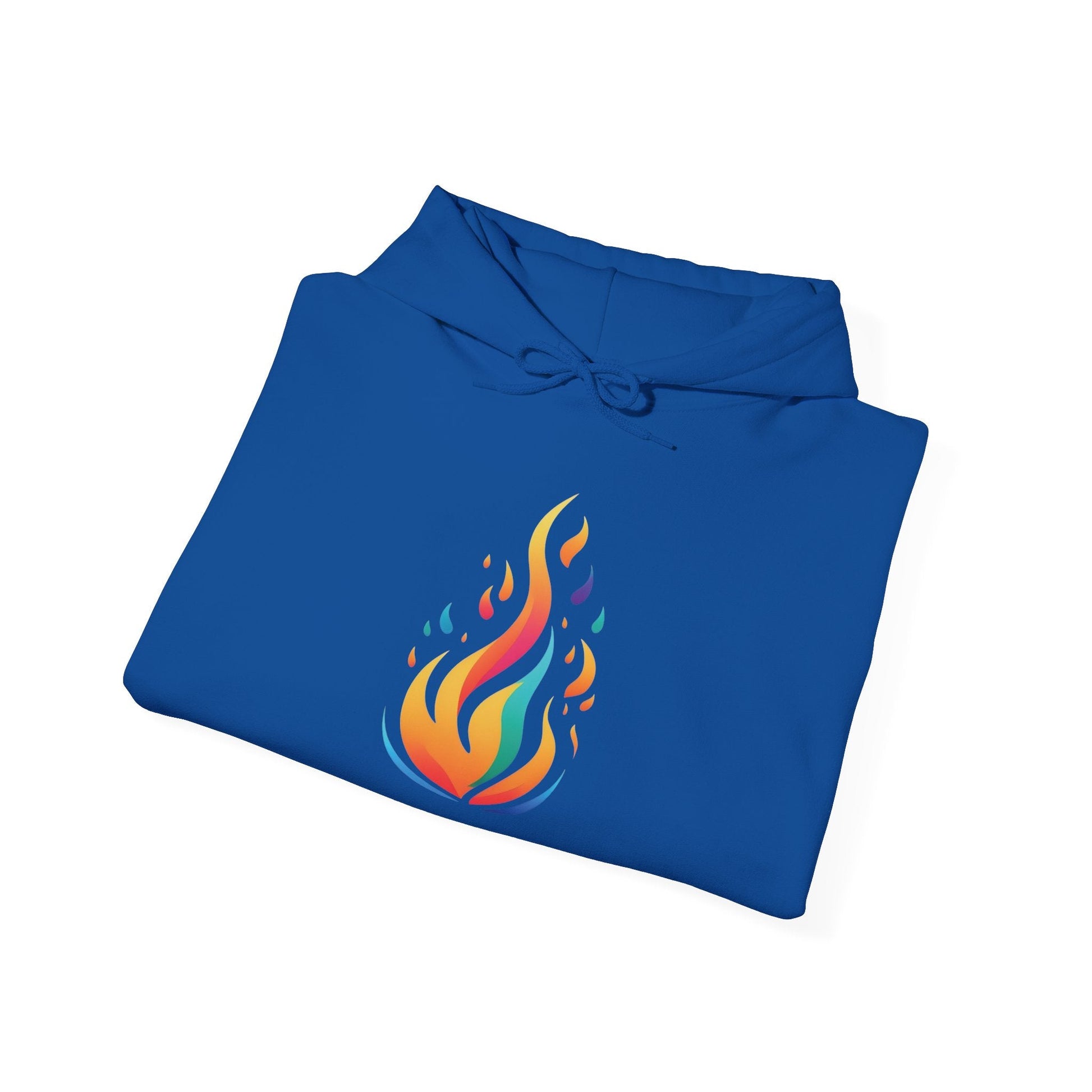 Flame unisex hoodie alt 