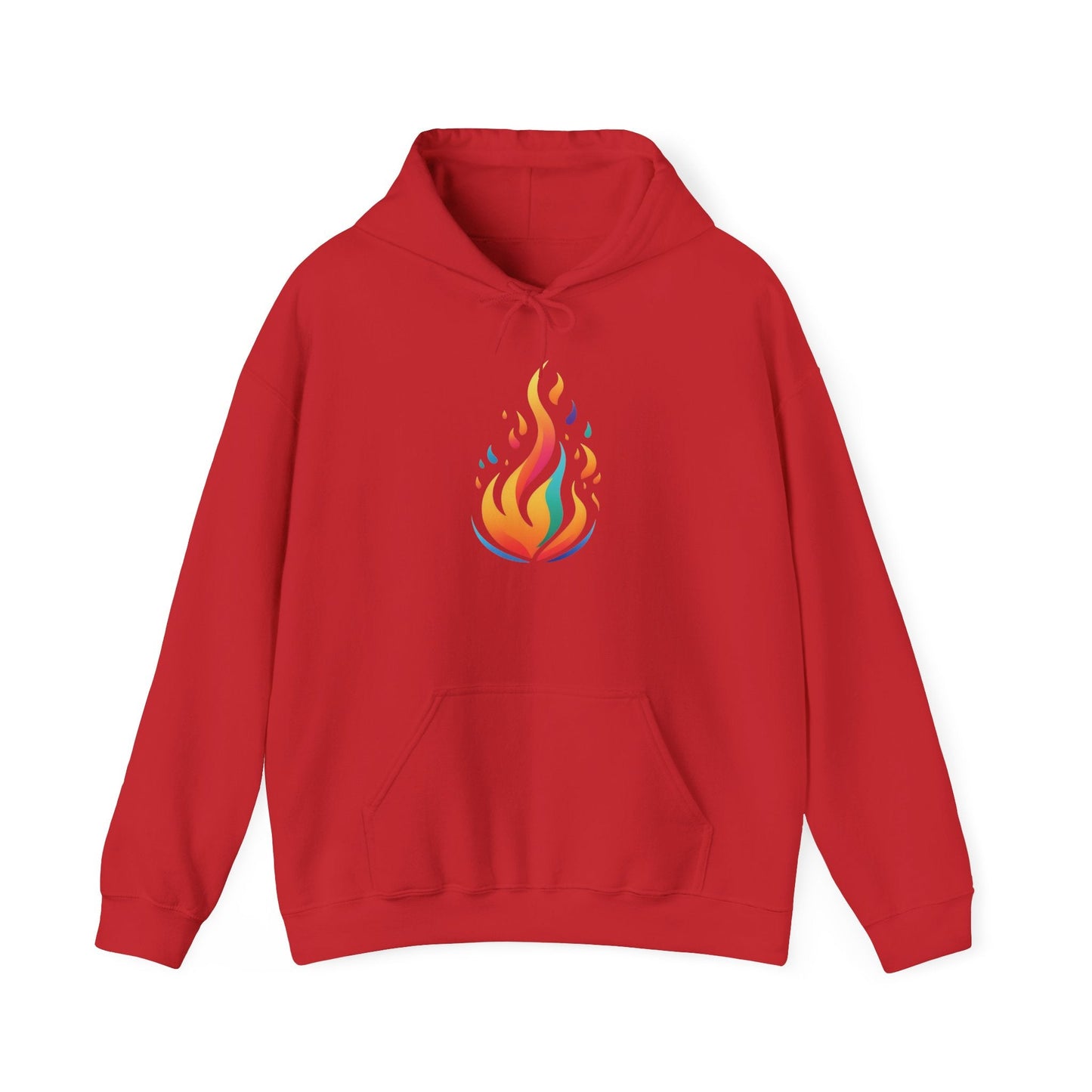 Flame unisex hoodie alt