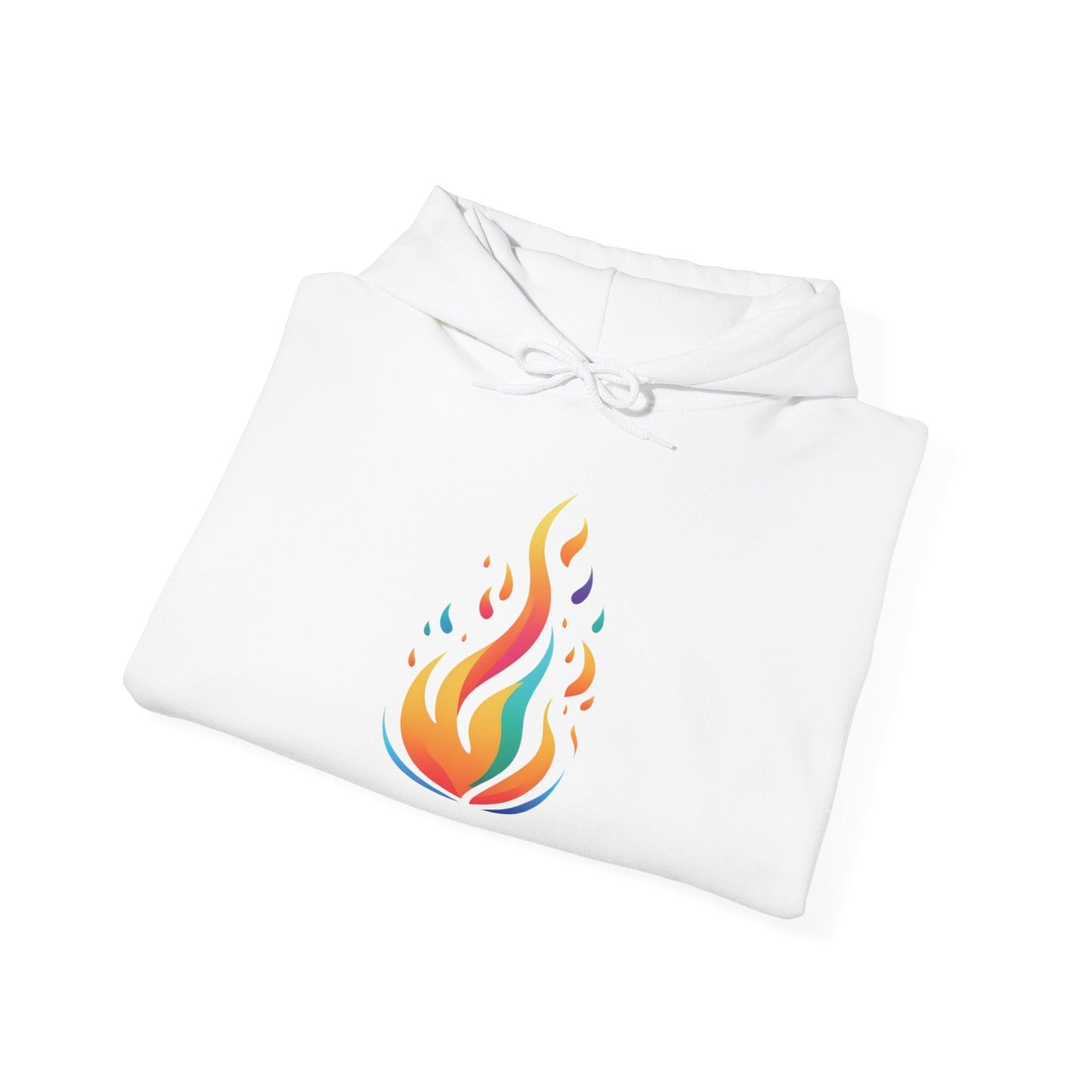 Flame unisex hoodie alt