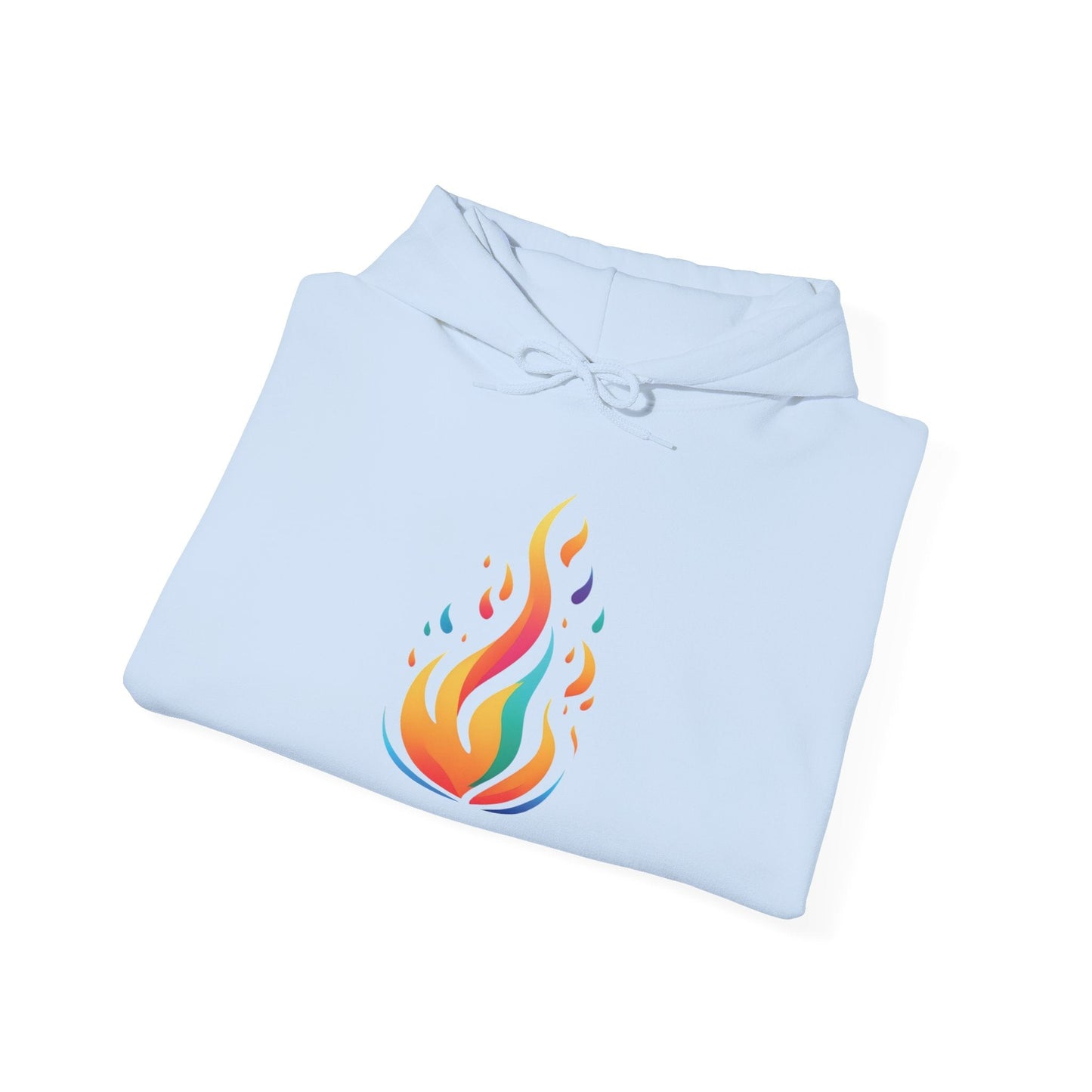 Flame unisex hoodie alt