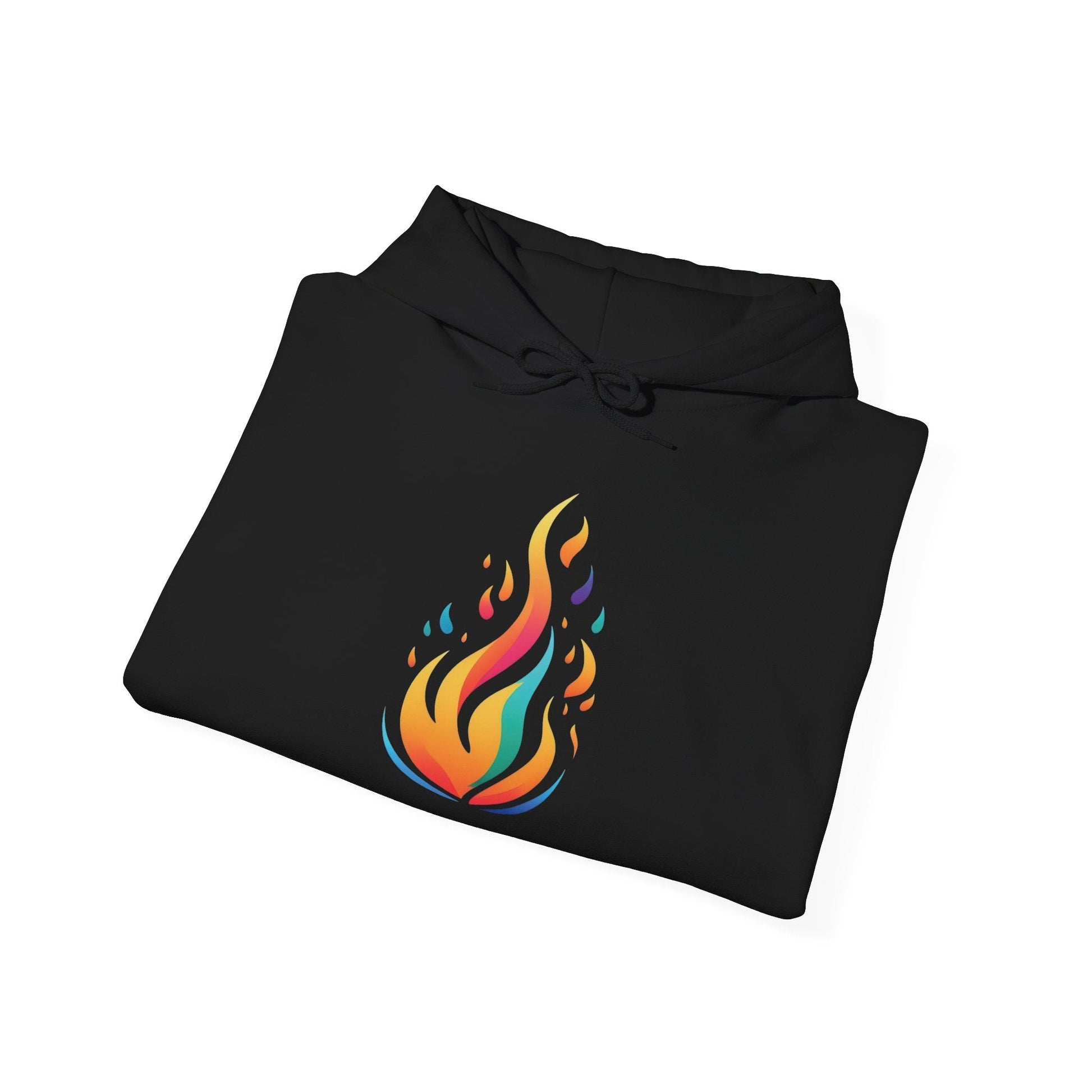 Flame unisex hoodie alt