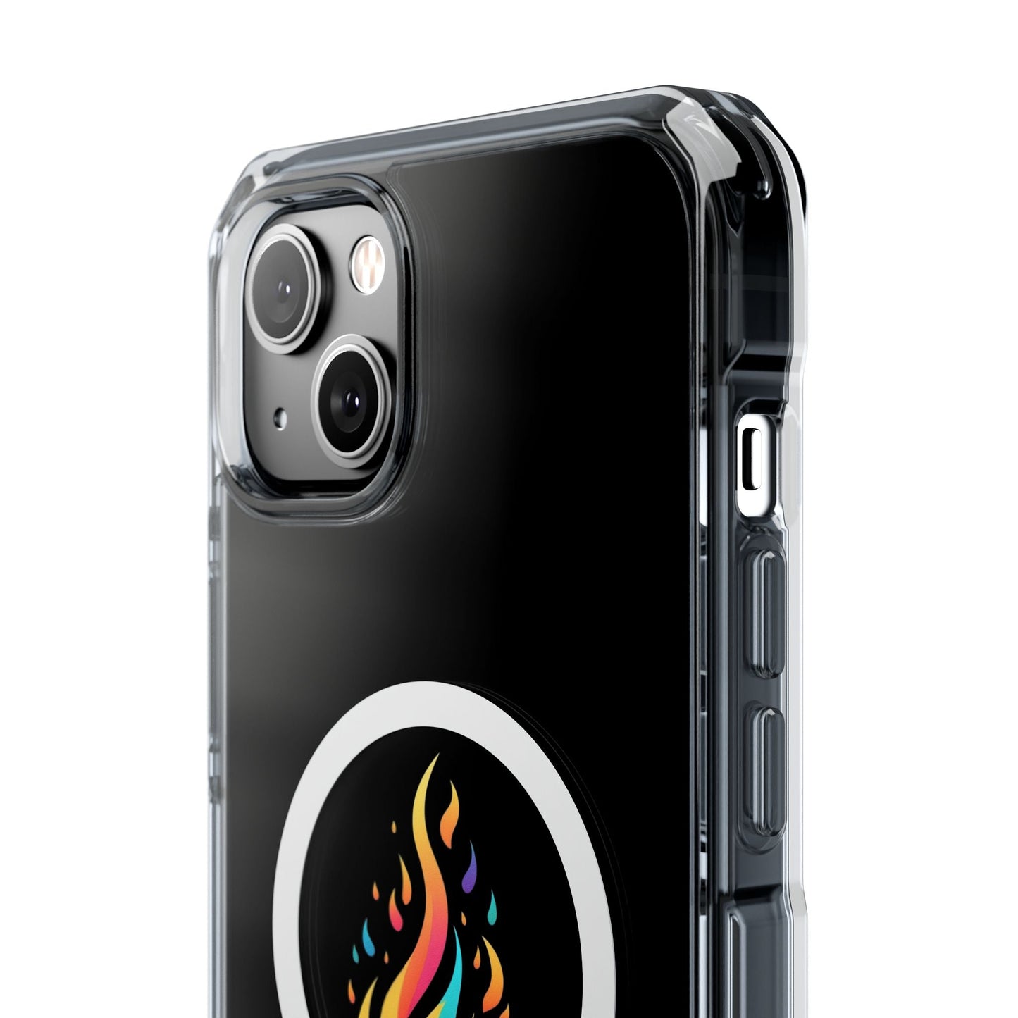 Flame magnetic clear impact case alt 