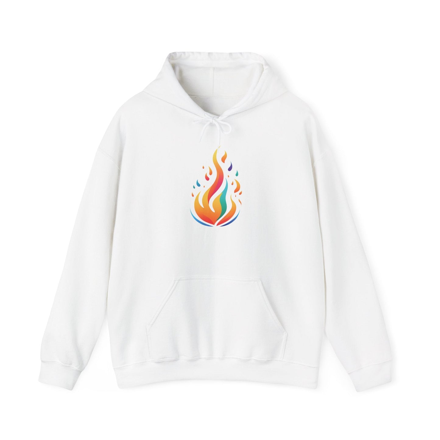 Flame unisex hoodie alt