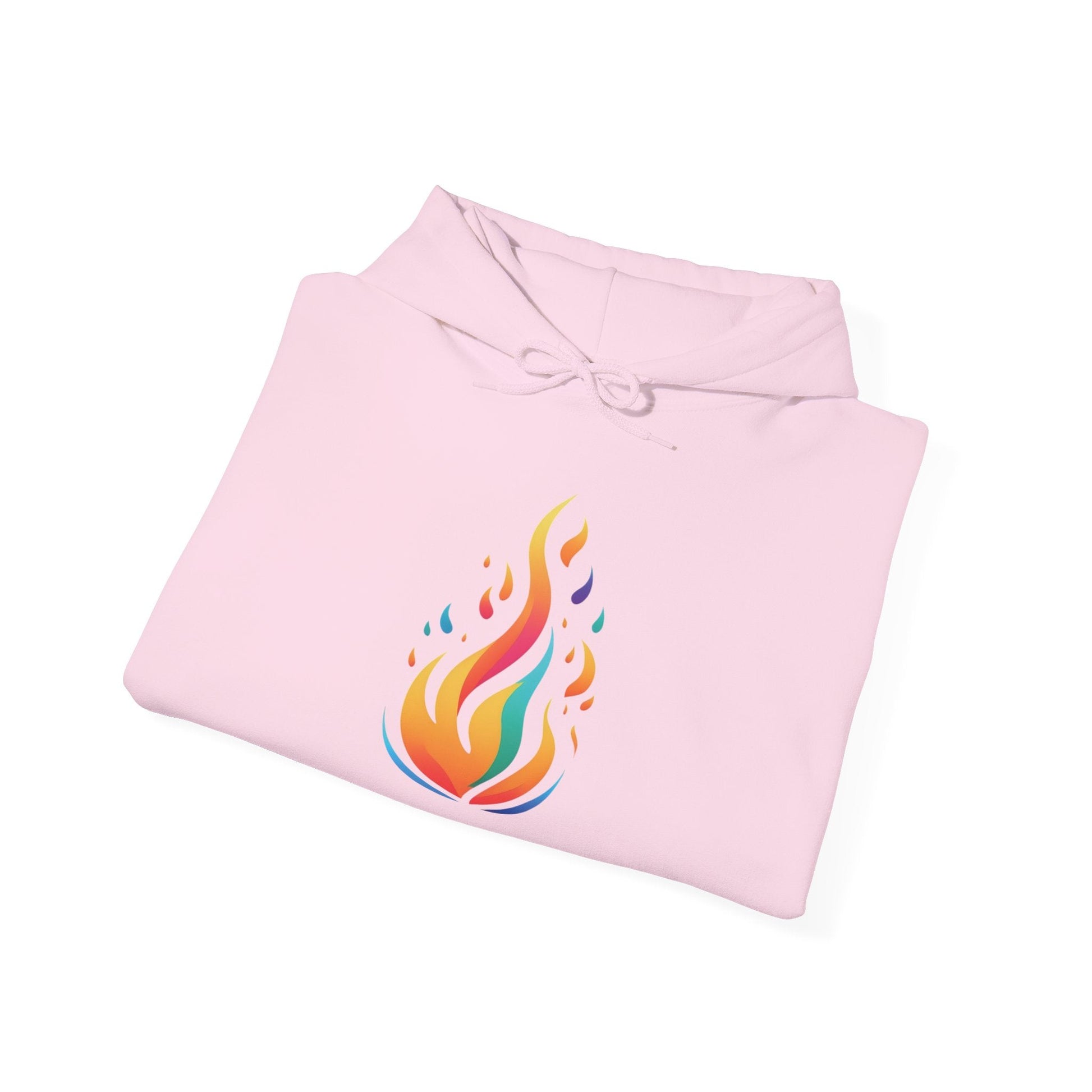 Flame unisex hoodie alt