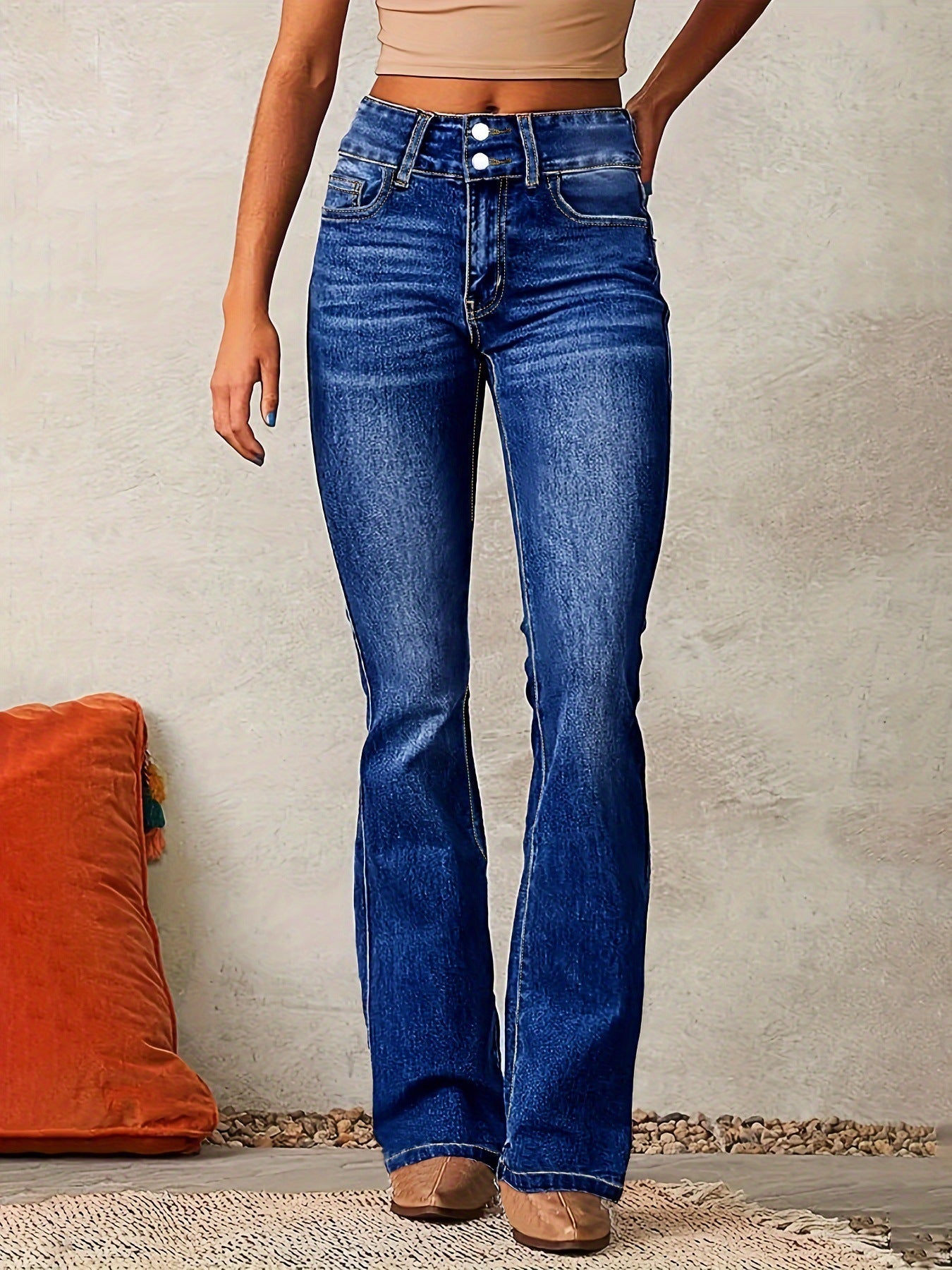 women's retro stretch skinny jeans