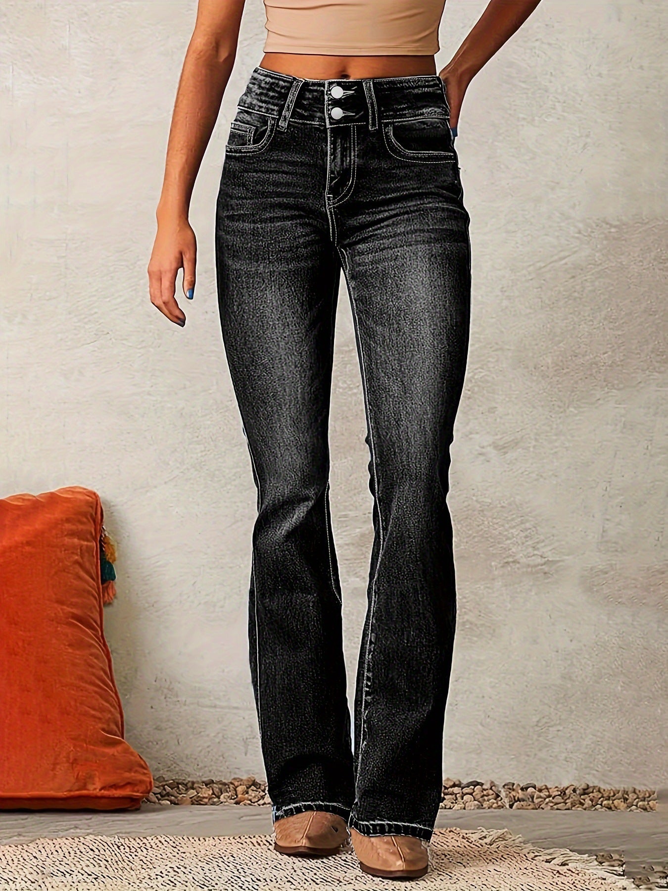 women's retro stretch skinny jeans