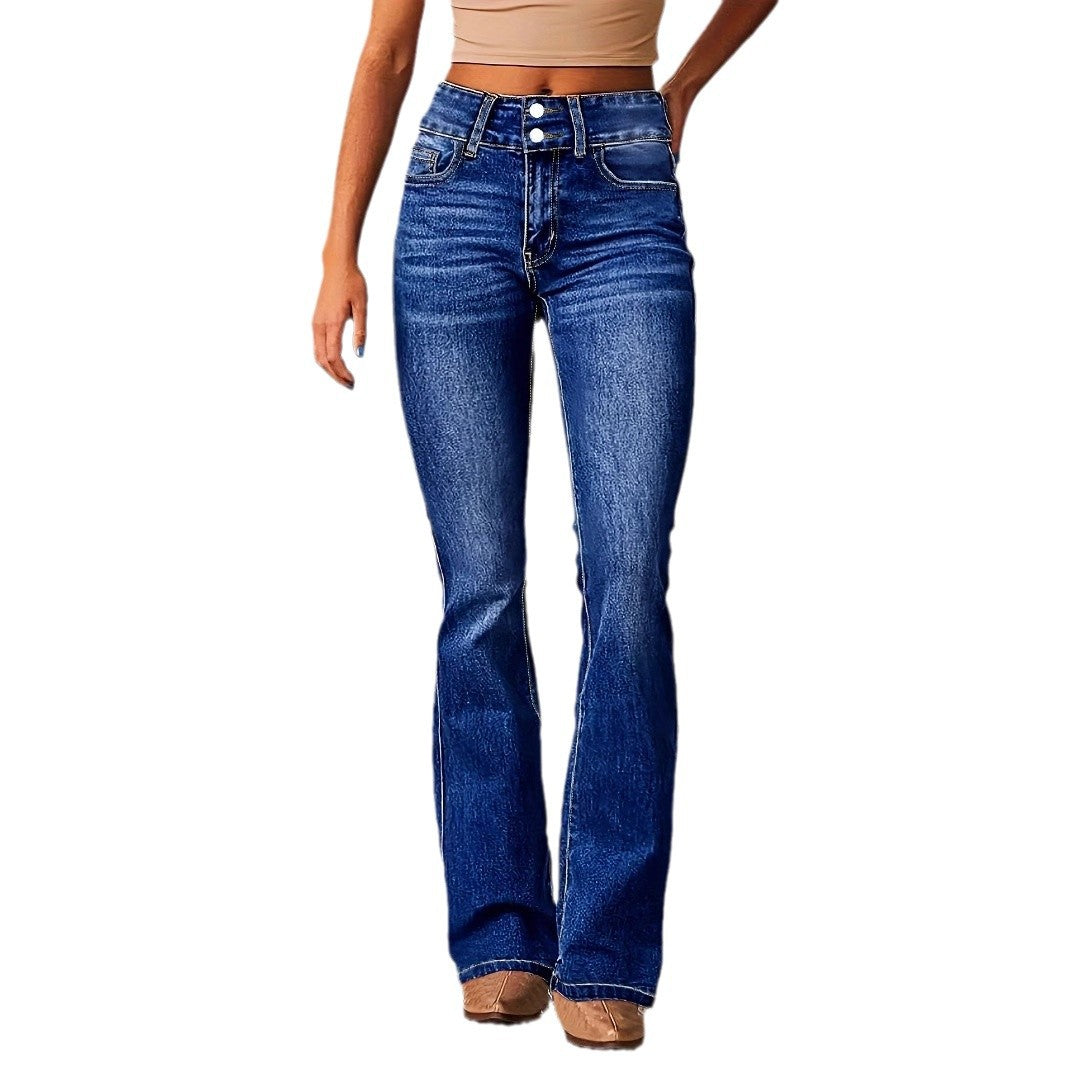 women's retro stretch skinny jeans