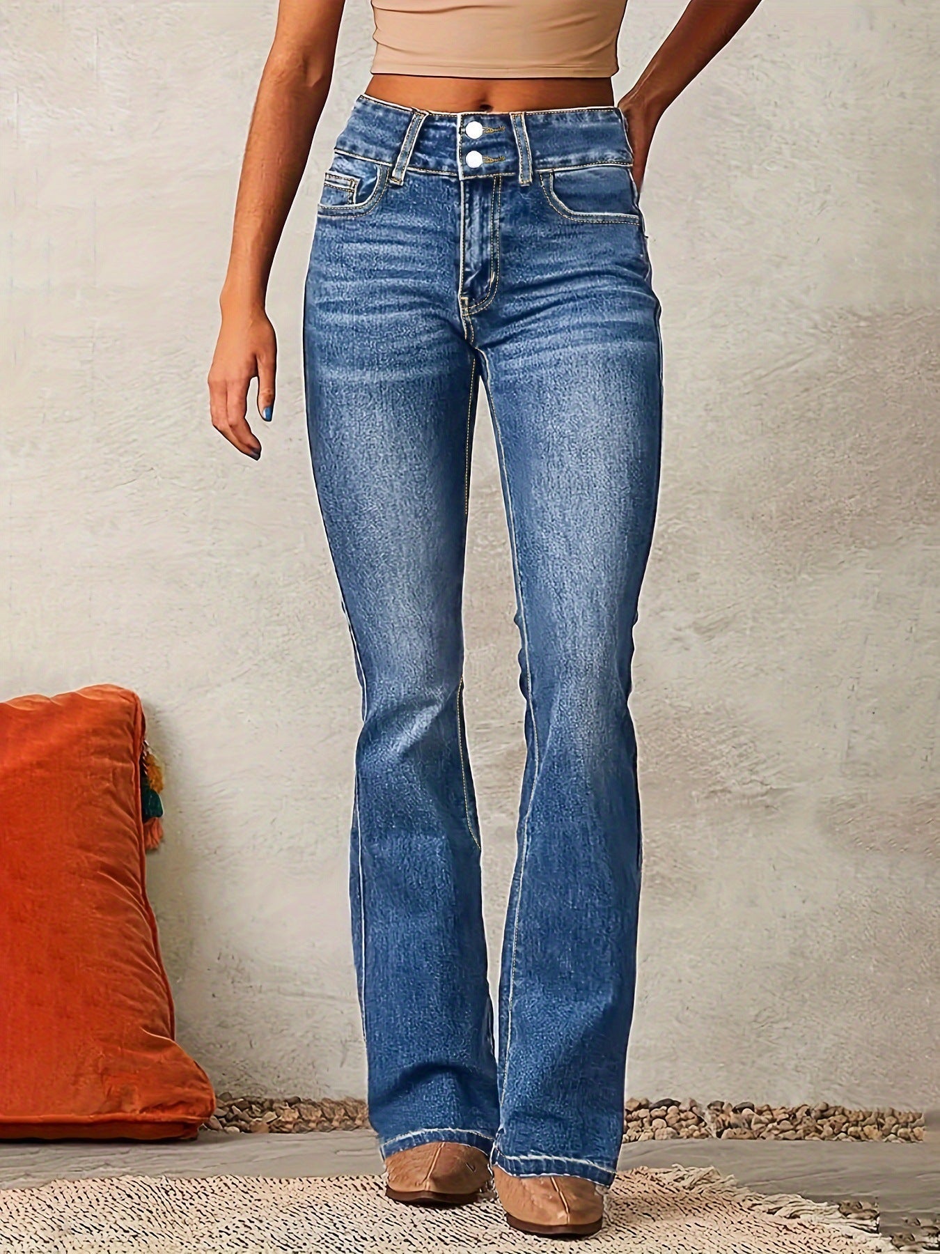 women's retro stretch skinny jeans